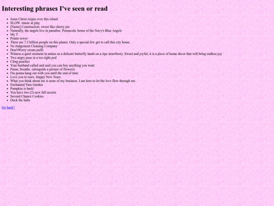 phrases screenshot