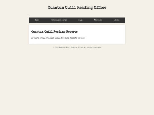 readingreports screenshot
