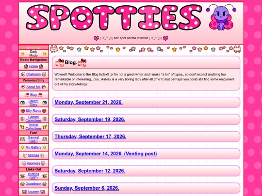 blogs-index screenshot