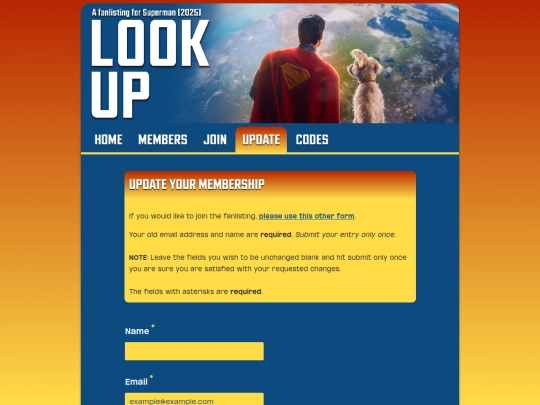 update screenshot