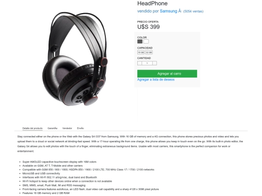 ProductsdetailheadPhone screenshot