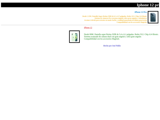 ejercicio comparativa /comparativa screenshot