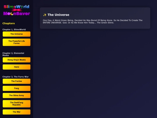 SLIMEWORLDLORESECRETCODE19051 screenshot
