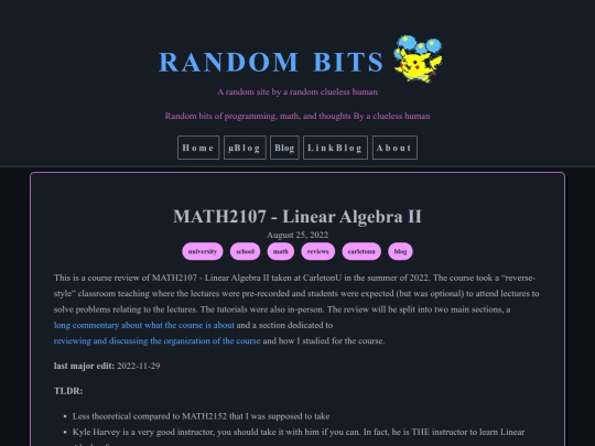 blog/math2107 screenshot