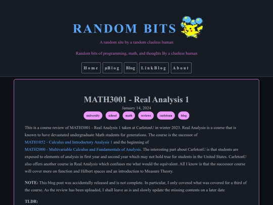 blog/math3001 screenshot