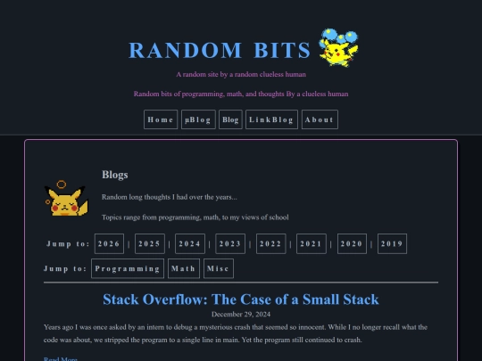 blog/page/2 screenshot