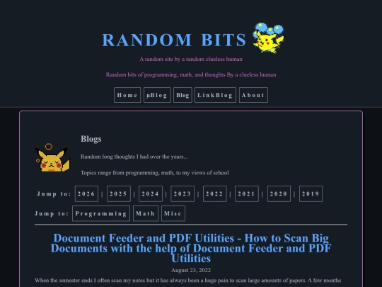 blog/page/4 screenshot