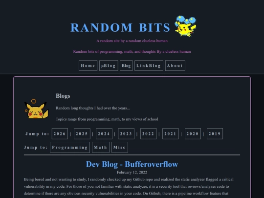 blog/page/5 screenshot