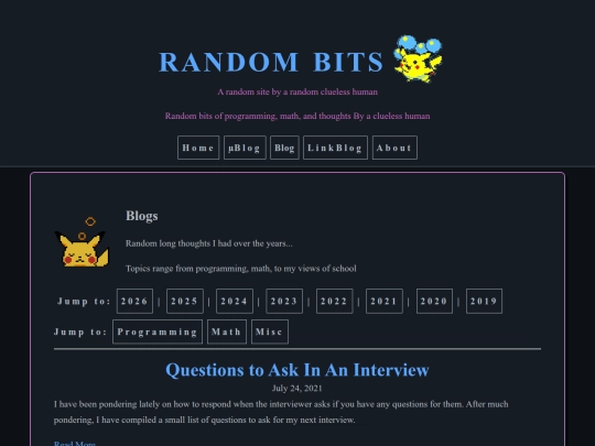 blog/page/6 screenshot
