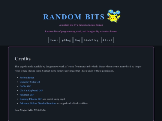 credits screenshot