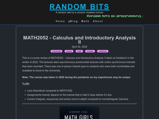 university/school/math/reviews/carletonu/2022/04/30/math2052 screenshot