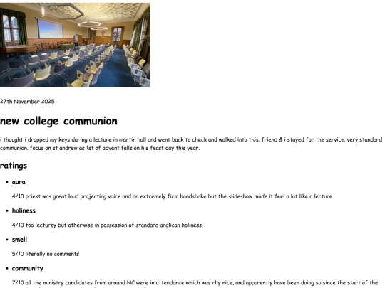 nc/newcollegecommunion screenshot