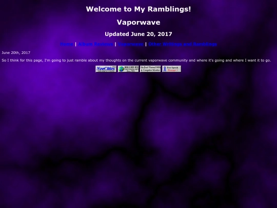 vaporwave screenshot