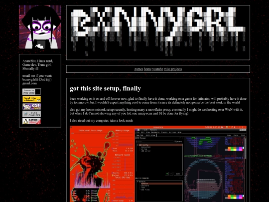 blog screenshot