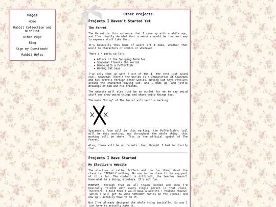 projects screenshot