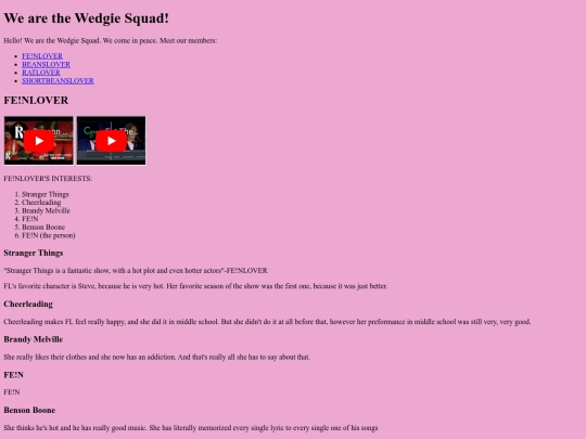 wedgie/wedgie screenshot