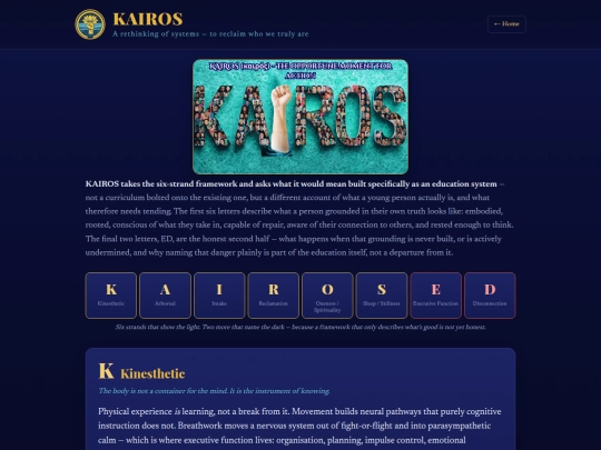 kairos-ed screenshot