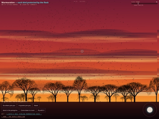 murmuration-3d screenshot