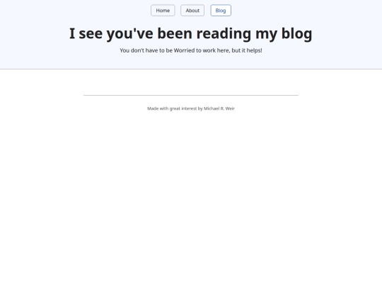 blog screenshot