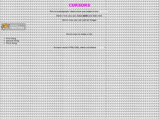 cursors screenshot