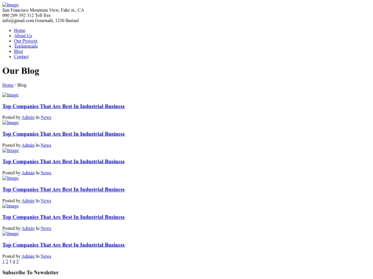 blog screenshot