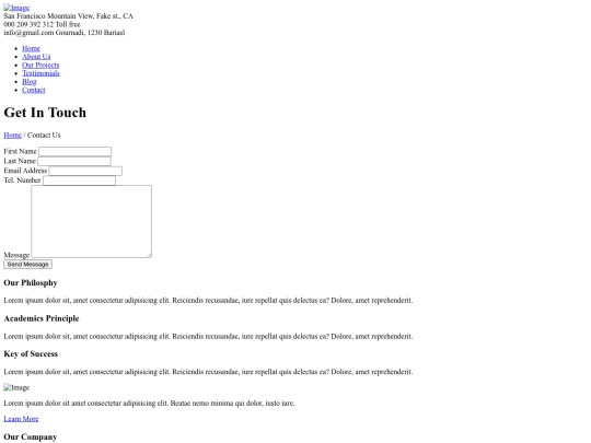 contact screenshot
