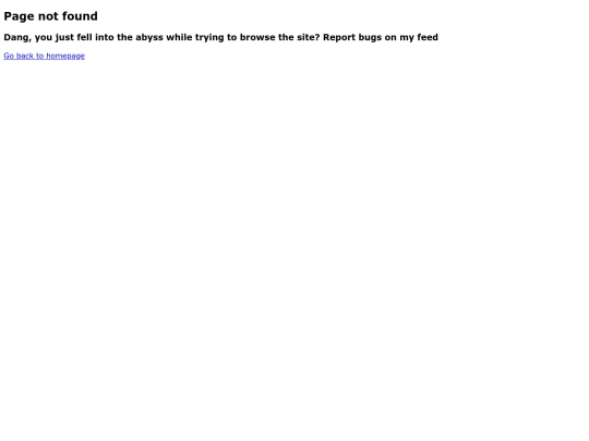 not_found screenshot