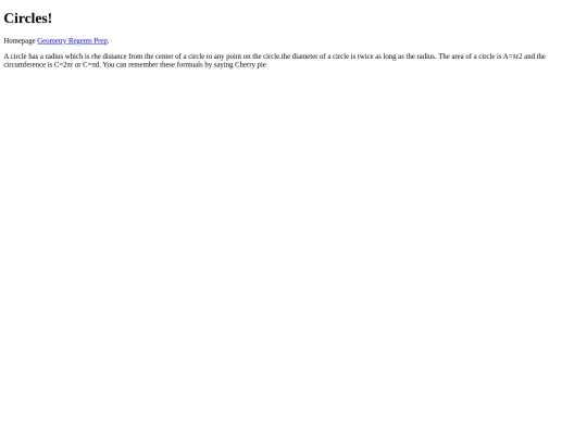 circles screenshot