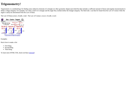 trig screenshot