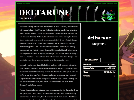 reviews/deltarunech5 screenshot