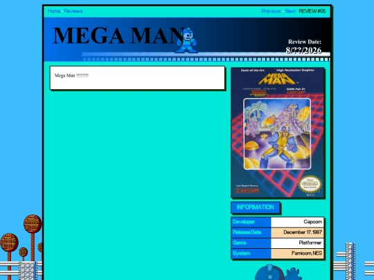 reviews/megaman1 screenshot