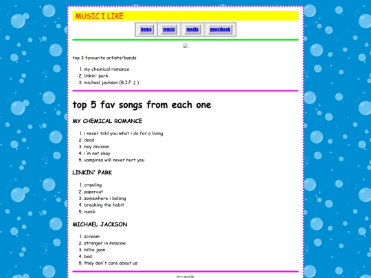 music screenshot