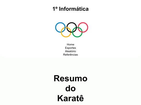 OlimpiadasII/html/esportes/Karate screenshot