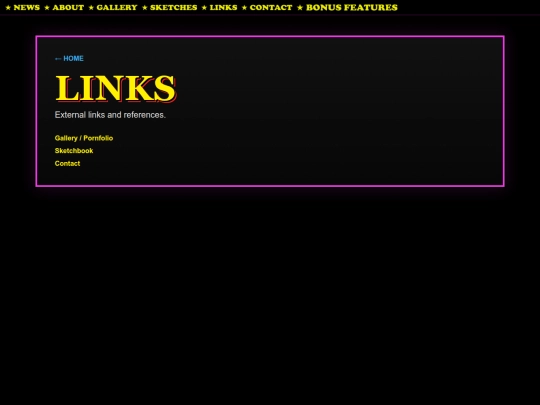 links screenshot