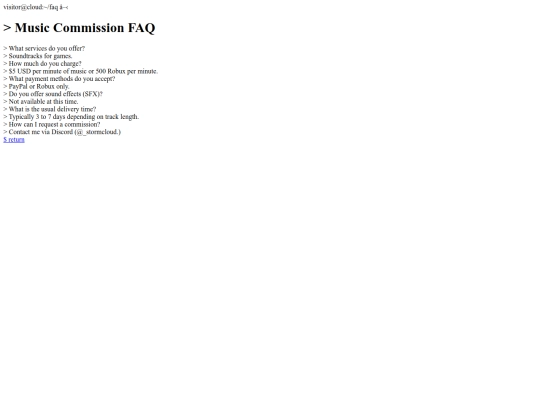 faq screenshot