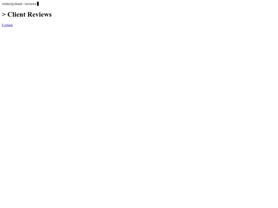 reviews screenshot