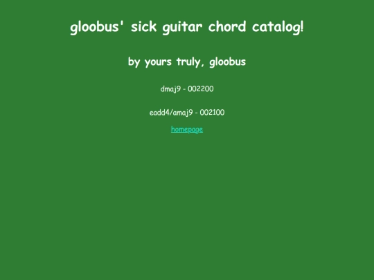 guitarcatalog screenshot