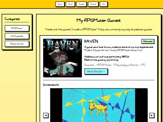 games screenshot