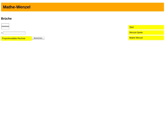 mathe/bruch screenshot