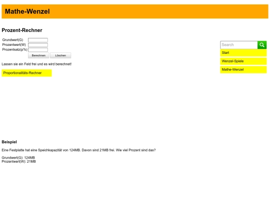 mathe/prozent screenshot