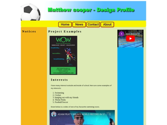news screenshot