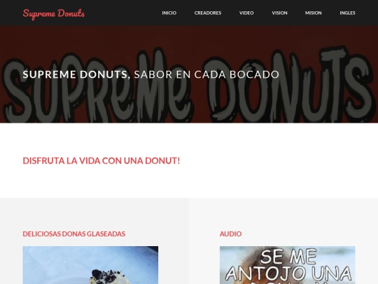 SupremeDonuts screenshot
