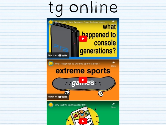 videos screenshot