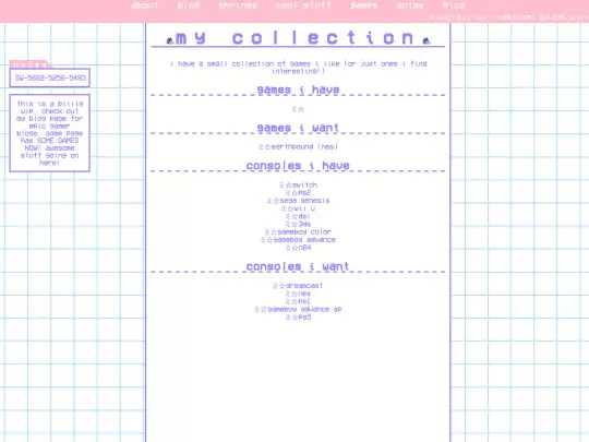 collection screenshot