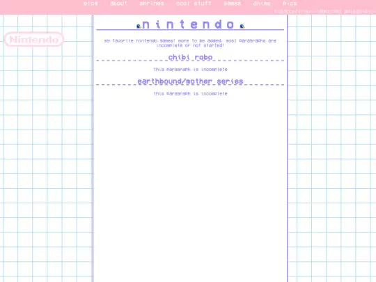 nintendo screenshot