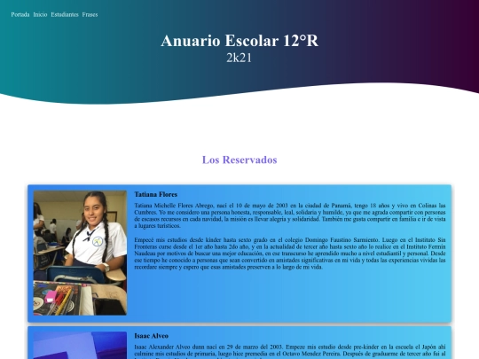 reservados screenshot