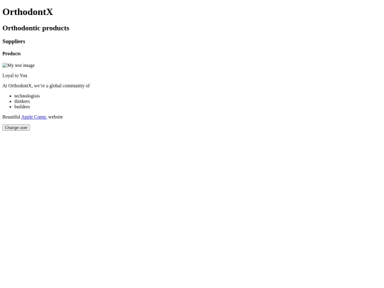 web projects screenshot