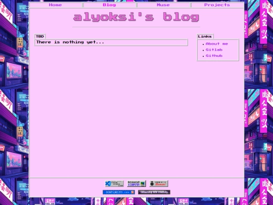 blog screenshot