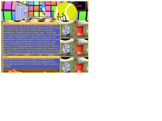 blog screenshot