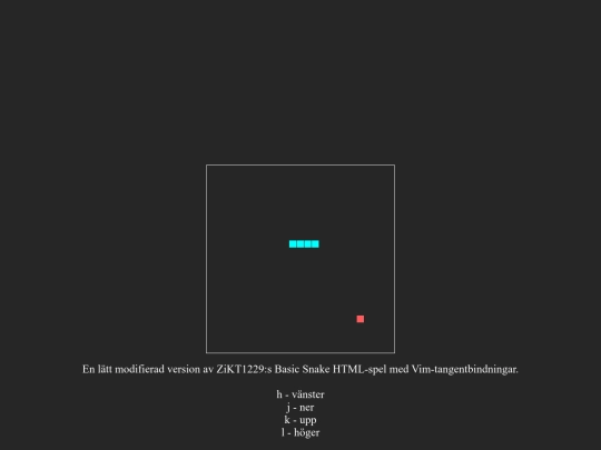 snake screenshot